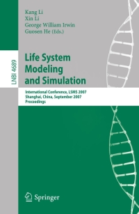 Cover image: Life System Modeling and Simulation 1st edition 9783540747703
