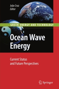 Cover image: Ocean Wave Energy 9783540748946