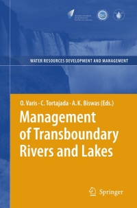 Omslagafbeelding: Management of Transboundary Rivers and Lakes 1st edition 9783540749264