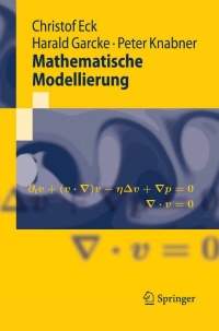 Titelbild: Mathematische Modellierung 9783540749677