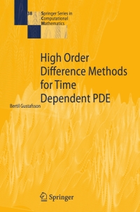Cover image: High Order Difference Methods for Time Dependent PDE 9783642094392