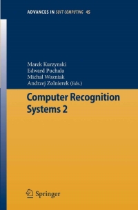 Cover image: Computer Recognition Systems 2 9783540751748