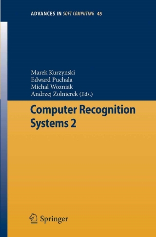 Cover image: Computer Recognition Systems 2 9783540751748