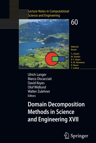 Cover image: Domain Decomposition Methods in Science and Engineering XVII 1st edition 9783540751984
