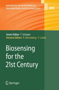 Cover image: Biosensing for the 21st Century 1st edition 9783540752004