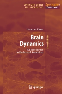 Cover image: Brain Dynamics 2nd edition 9783642094507