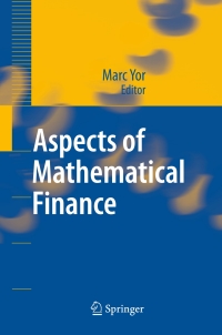 Cover image: Aspects of Mathematical Finance 1st edition 9783540752585