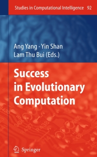 Titelbild: Success in Evolutionary Computation 1st edition 9783540762850