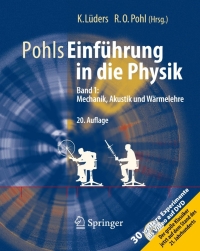 Imagen de portada: Pohls Einführung in die Physik 20th edition 9783540763376