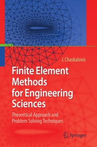 表紙画像: Finite Element Methods for Engineering Sciences 9783540763420