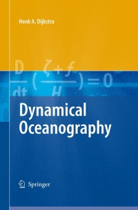 Cover image: Dynamical Oceanography 9783540763758