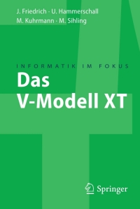 Cover image: Das V-Modell XT 9783540764038