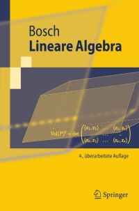 Cover image: Lineare Algebra 4th edition 9783540764373
