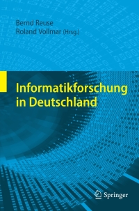Cover image: Informatikforschung in Deutschland 1st edition 9783540765493