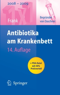 Cover image: Antibiotika am Krankenbett 14th edition 9783540766735