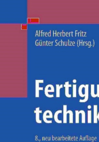 Imagen de portada: Fertigungstechnik 8th edition 9783540766957