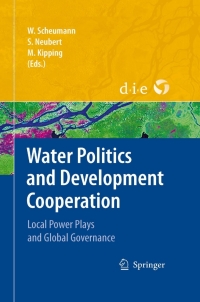 Cover image: Water Politics and Development Cooperation 1st edition 9783540767060