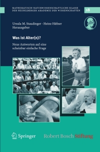 Omslagafbeelding: Was ist Alter(n)? 1st edition 9783540767107