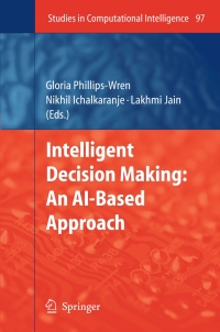 Cover image: Intelligent Decision Making: An AI-Based Approach 1st edition 9783540768289