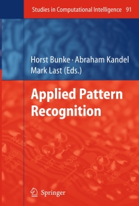 Cover image: Applied Pattern Recognition 1st edition 9783540768302