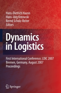 Cover image: Dynamics in Logistics 1st edition 9783540768616