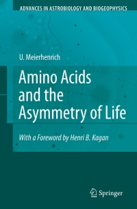 Cover image: Amino Acids and the Asymmetry of Life 9783540768852