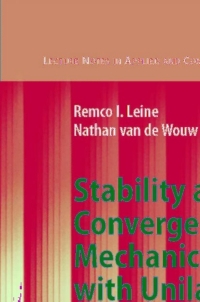 Immagine di copertina: Stability and Convergence of Mechanical Systems with Unilateral Constraints 9783540769743
