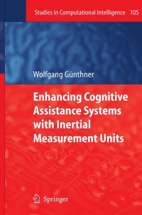 Titelbild: Enhancing Cognitive Assistance Systems with Inertial Measurement Units 9783642095726