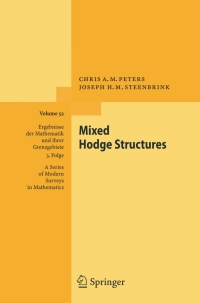 Cover image: Mixed Hodge Structures 9783540770152