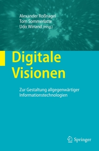 Cover image: Digitale Visionen 1st edition 9783540770213