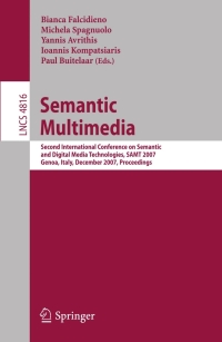 Cover image: Semantic Multimedia 1st edition 9783540770336
