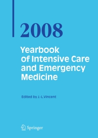 Titelbild: Yearbook of Intensive Care and Emergency Medicine 2008 1st edition 9783540772897