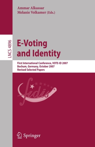 Imagen de portada: E-Voting and Identity 1st edition 9783540774921