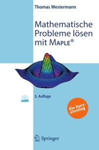 Cover image: Mathematische Probleme lösen mit Maple 3rd edition 9783540777205