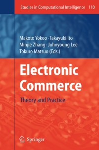 Imagen de portada: Electronic Commerce 1st edition 9783540778080