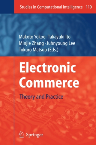 Cover image: Electronic Commerce 1st edition 9783540778080