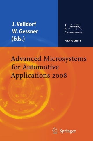 Cover image: Advanced Microsystems for Automotive Applications 2008 1st edition 9783540779797