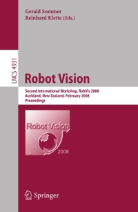 表紙画像: Robot Vision 1st edition 9783540781578
