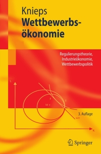 Omslagafbeelding: Wettbewerbsökonomie 3rd edition 9783540783480