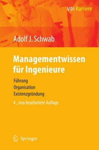 Cover image: Managementwissen für Ingenieure 4th edition 9783540784081
