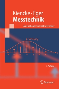表紙画像: Messtechnik 7th edition 9783540784289