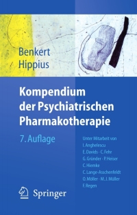 Titelbild: Kompendium der Psychiatrischen Pharmakotherapie 7th edition 9783540784708