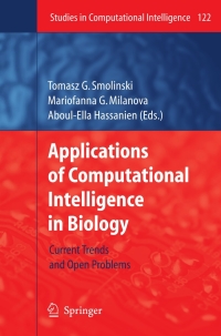 Cover image: Applications of Computational Intelligence in Biology 1st edition 9783540785330