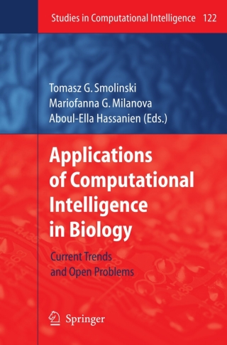 Cover image: Applications of Computational Intelligence in Biology 1st edition 9783540785330