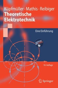Cover image: Theoretische Elektrotechnik 18th edition 9783540785897