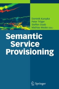 Titelbild: Semantic Service Provisioning 1st edition 9783540786160