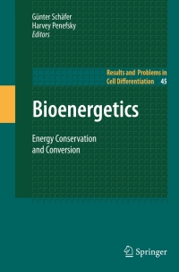 Imagen de portada: Bioenergetics 1st edition 9783540786214