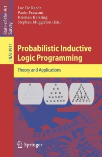 Immagine di copertina: Probabilistic Inductive Logic Programming 1st edition 9783540786511