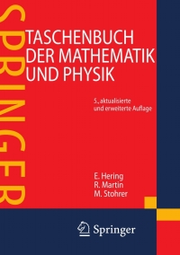 Imagen de portada: Taschenbuch der Mathematik und Physik 5th edition 9783540786832