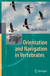 Cover image: Orientation and Navigation in Vertebrates 9783540787181